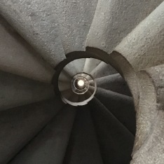 Staircase in La Sagrada Familia