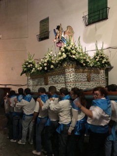 San Miguel procession
